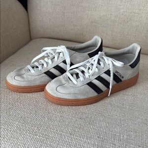 Adidas Spezial Cream and Black Sneakers